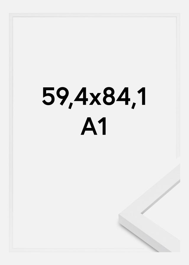 Πλαίσιο Modern Ακρυλικό γυαλί Λευκό 59.4x84,1 cm (A1)