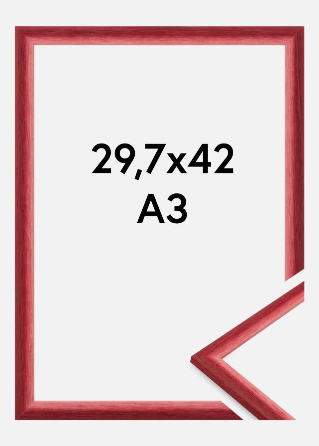 Πλαίσιο Cornwall Ακρυλικό γυαλί Σκούρο Κόκκινο 29.7x42 cm (A3)