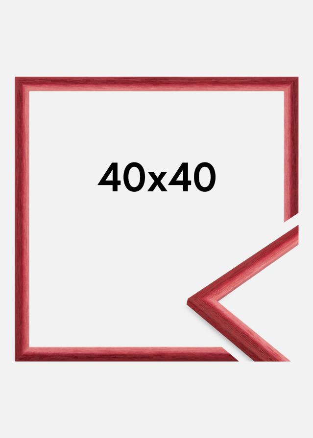 Πλαίσιο Cornwall Ακρυλικό γυαλί Σκούρο Κόκκινο 40x40 cm