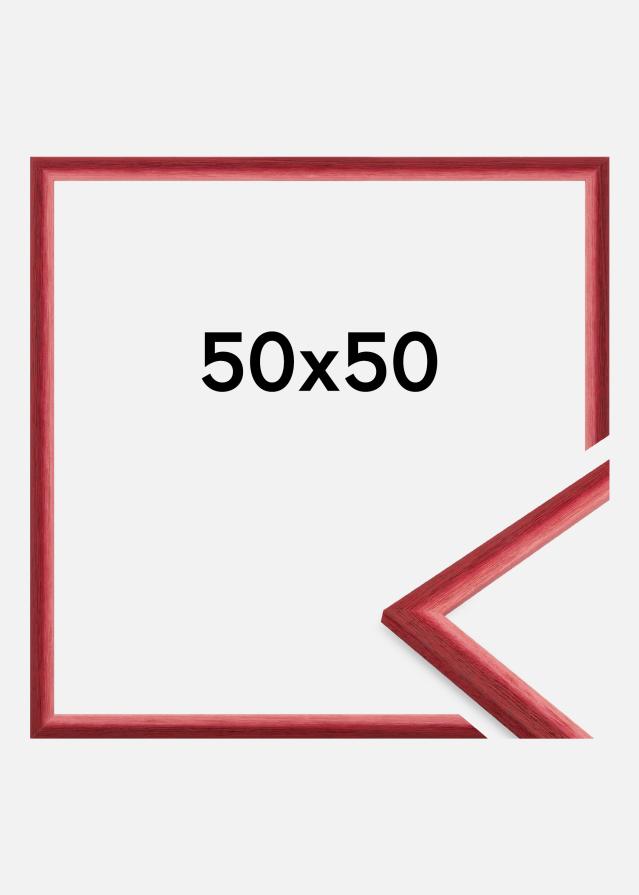 Πλαίσιο Cornwall Ακρυλικό γυαλί Σκούρο Κόκκινο 50x50 cm