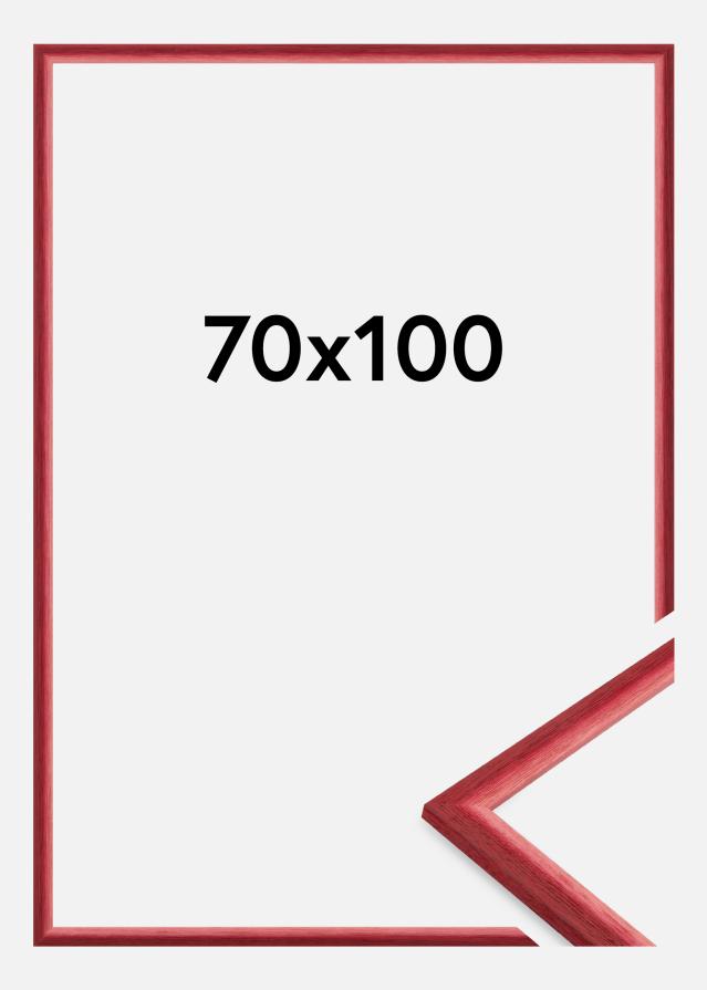 Πλαίσιο Cornwall Ακρυλικό γυαλί Σκούρο Κόκκινο 70x100 cm