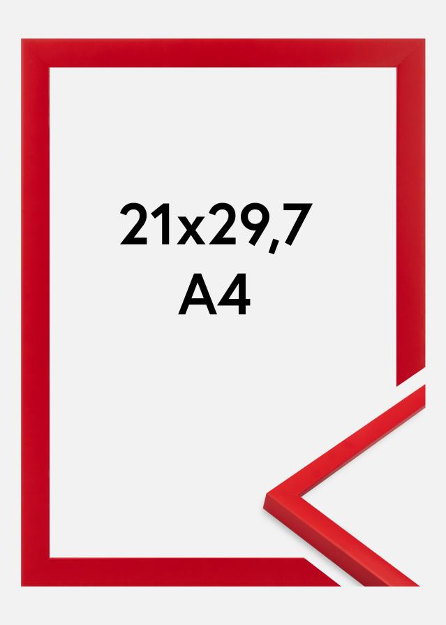 Πλαίσιο Kent Ακρυλικό γυαλί Κόκκινο 21x29.7 cm (A4)