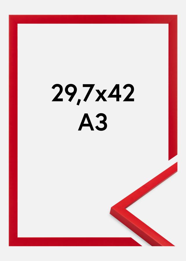 Πλαίσιο Kent Ακρυλικό γυαλί Κόκκινο 29.7x42 cm (A3)