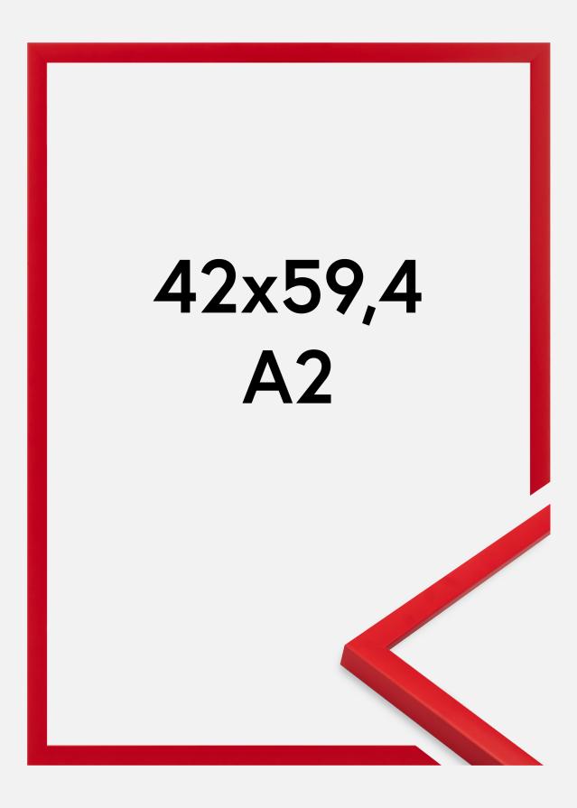 Πλαίσιο Kent Ακρυλικό γυαλί Κόκκινο 42x59.4 cm (A2)