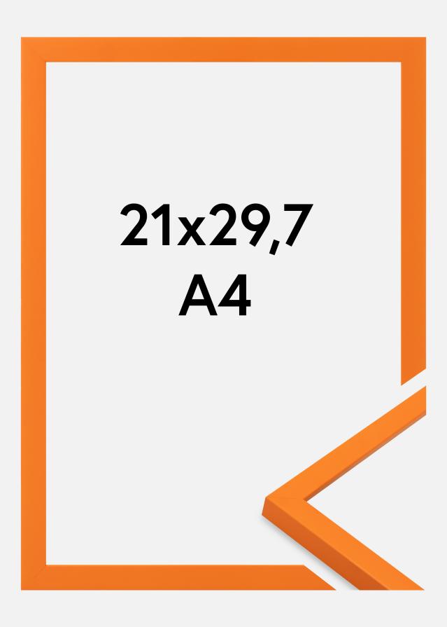 Πλαίσιο Kent Ακρυλικό γυαλί Πορτοκαλί 21x29.7 cm (A4)