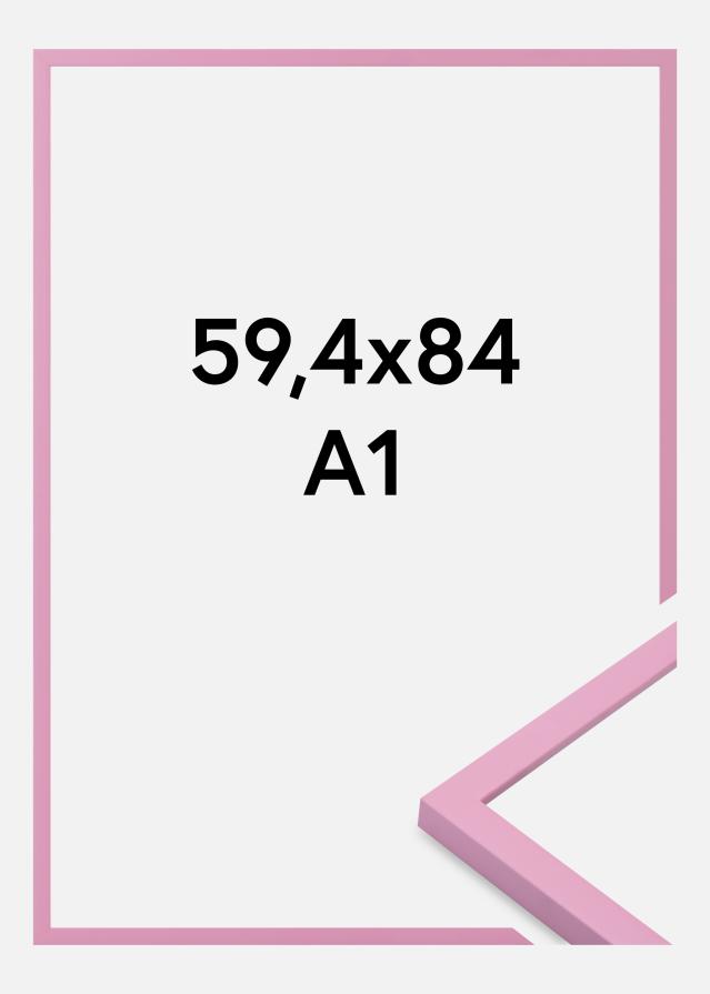 Πλαίσιο Kent Ακρυλικό γυαλί Ροζ 59,4x84,1 cm (A1)