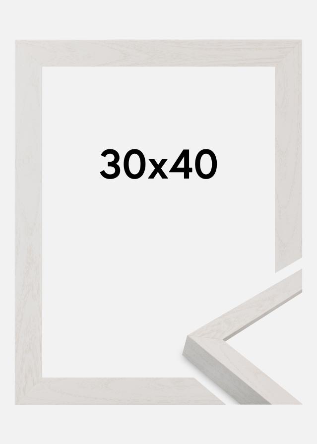 Πλαίσιο Wells Ακρυλικό γυαλί Λευκό 30x40 cm