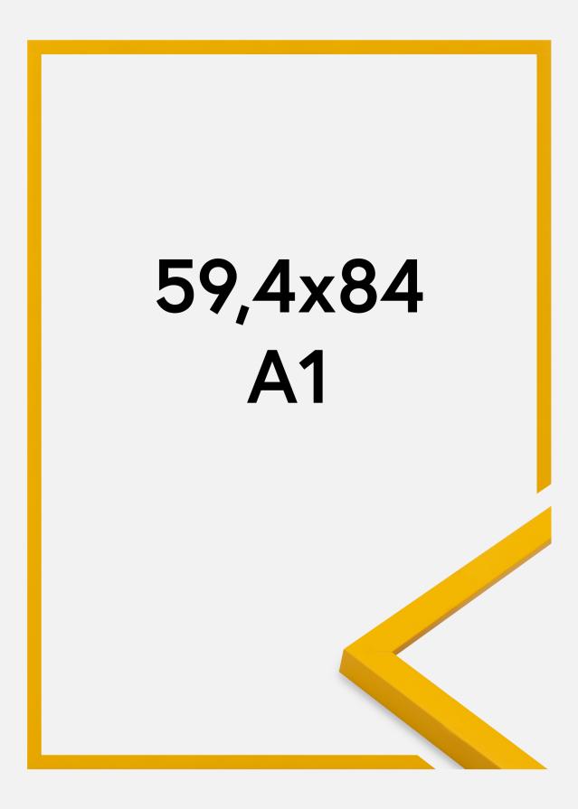 Πλαίσιο Kent Ακρυλικό γυαλί Κίτρινο 59,4x84,1 cm (A1)