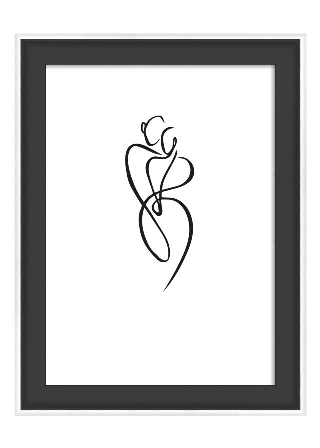 Πλαίσιο Silhouette Μαύρο 10x15 cm