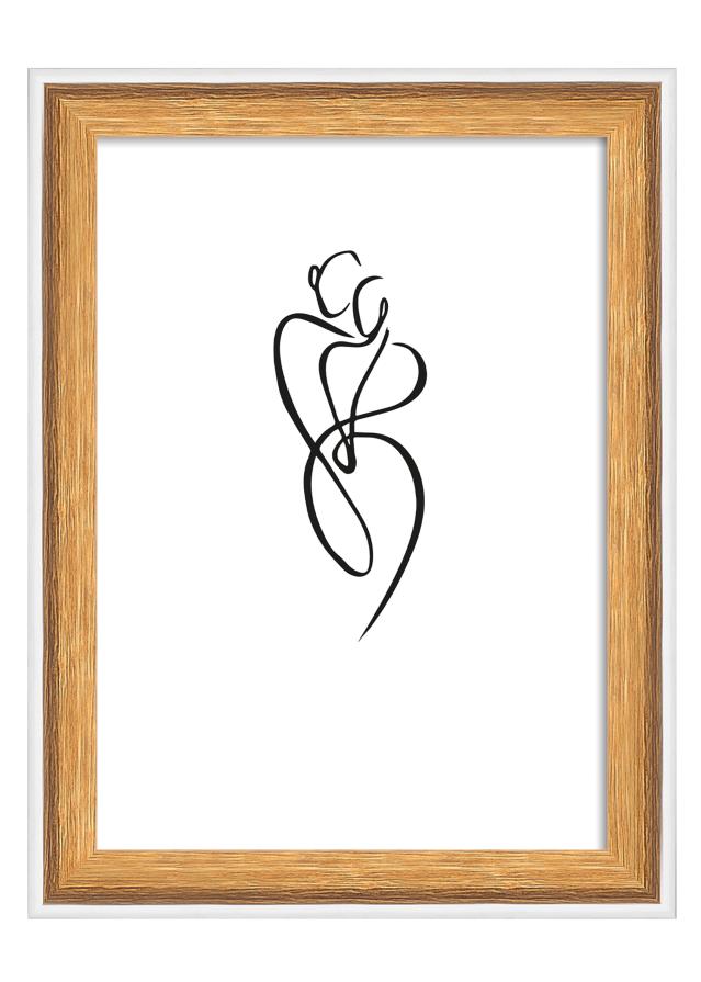 Πλαίσιο Silhouette Καρυδιά 10x15 cm