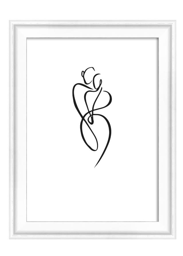 Πλαίσιο Silhouette Λευκό 10x15 cm