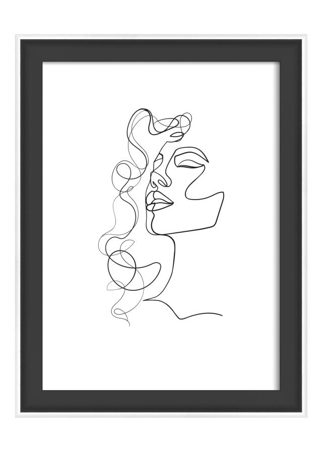 Πλαίσιο Silhouette Μαύρο 13x18 cm