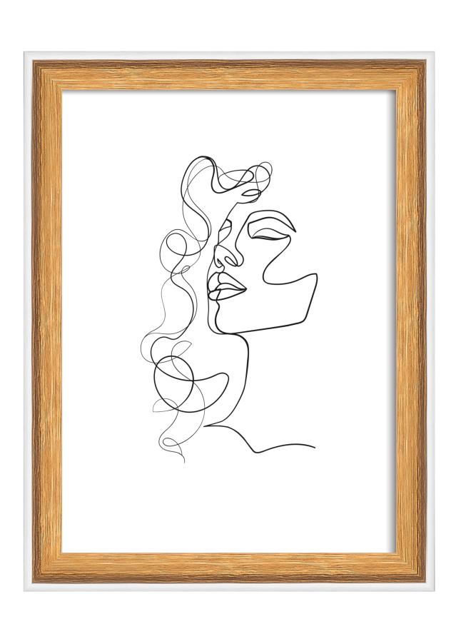 Πλαίσιο Silhouette Καρυδιά 13x18 cm