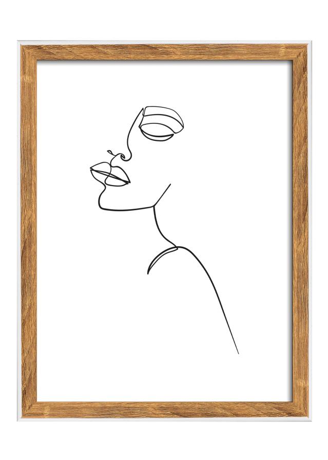 Πλαίσιο Silhouette Καρυδιά 15x20 cm