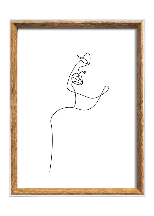 Πλαίσιο Silhouette Καρυδιά 18x24 cm