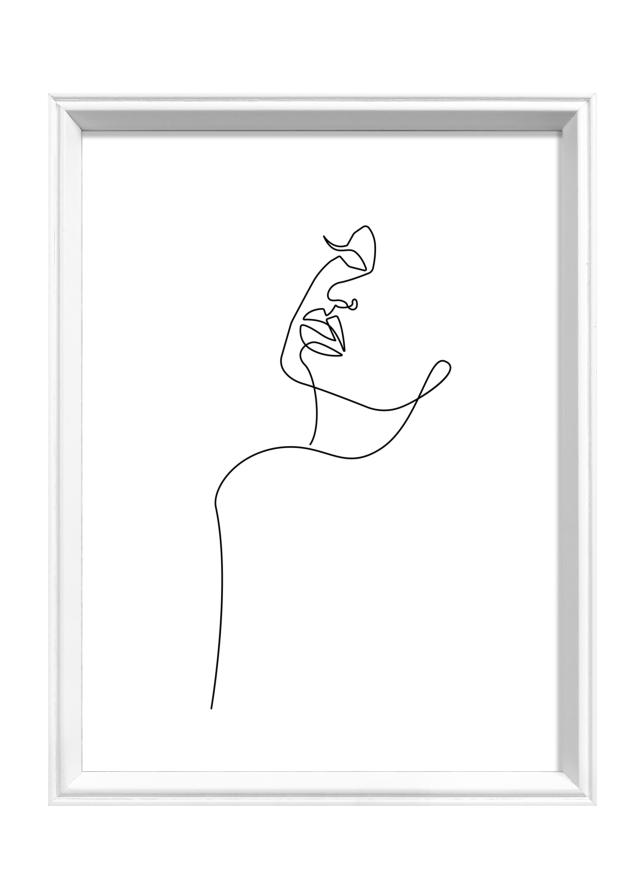 Πλαίσιο Silhouette Λευκό 18x24 cm