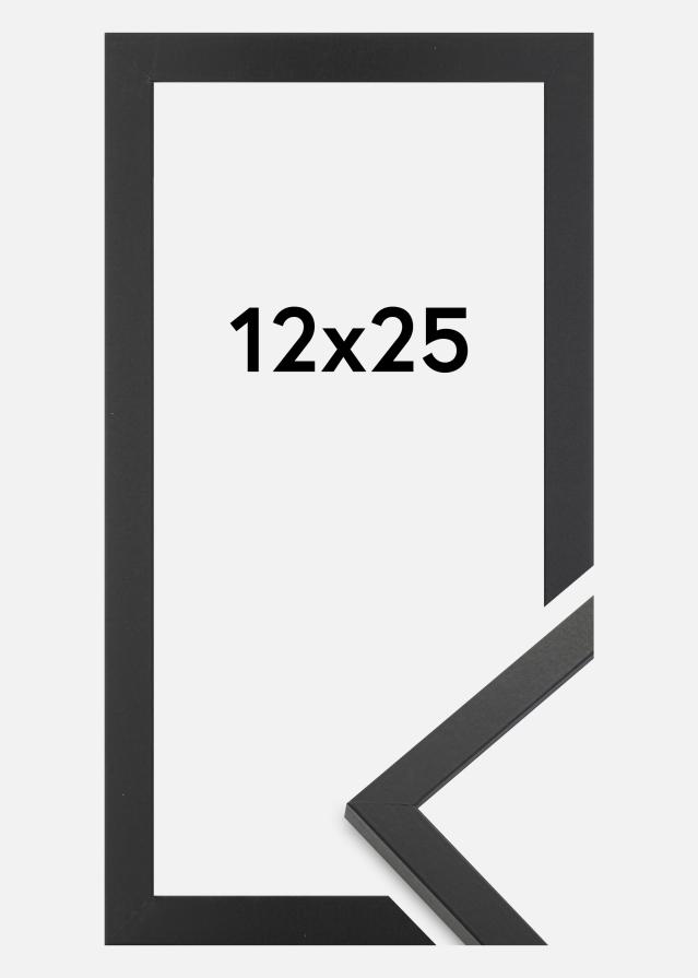 Πλαίσιο Trendy Ακρυλικό γυαλί Μαύρος 12x25 cm