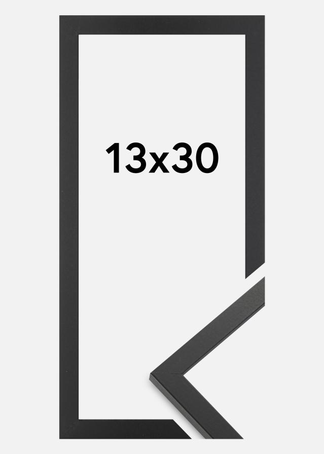 Πλαίσιο Trendy Ακρυλικό γυαλί Μαύρος 13x30 cm