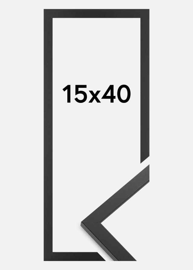 Πλαίσιο Trendy Ακρυλικό γυαλί Μαύρος 15x40 cm