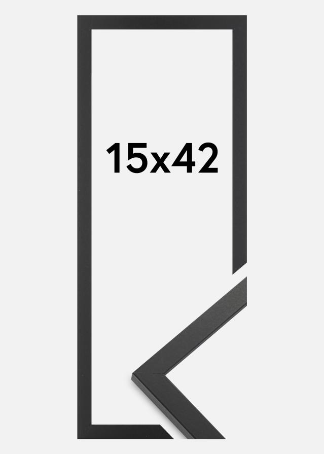 Πλαίσιο Trendy Ακρυλικό γυαλί Μαύρος 15x42 cm