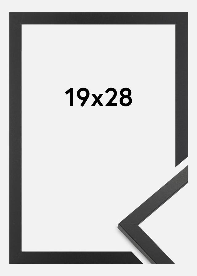 Πλαίσιο Trendy Ακρυλικό γυαλί Μαύρος 19x28 cm