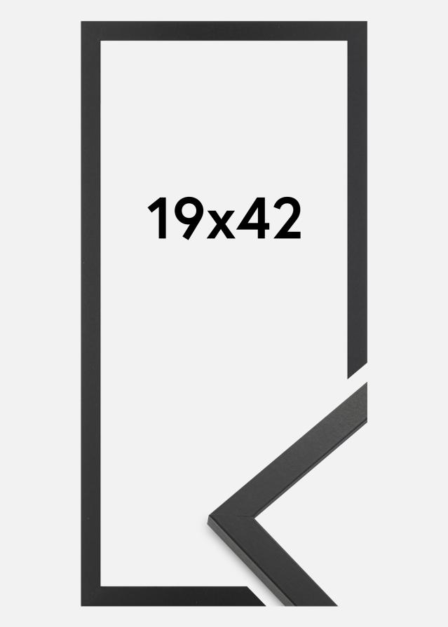 Πλαίσιο Trendy Ακρυλικό γυαλί Μαύρος 19x42 cm