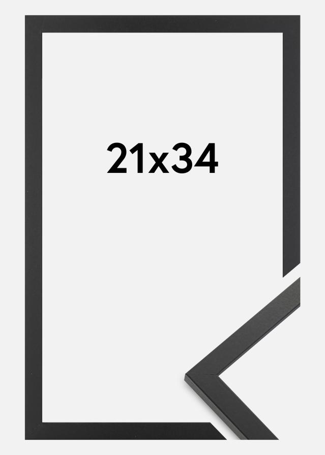 Πλαίσιο Trendy Ακρυλικό γυαλί Μαύρος 21x34 cm