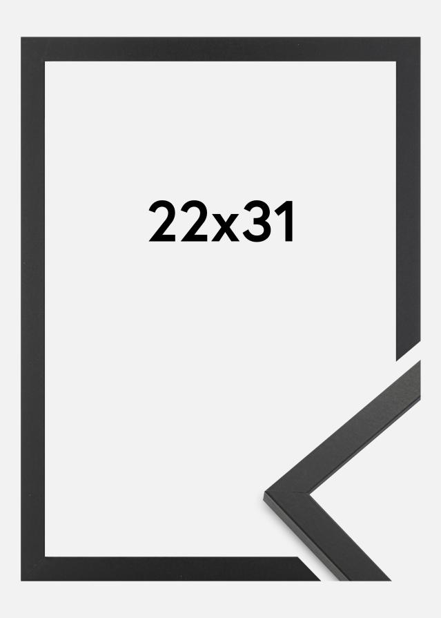 Πλαίσιο Trendy Ακρυλικό γυαλί Μαύρος 22x31 cm