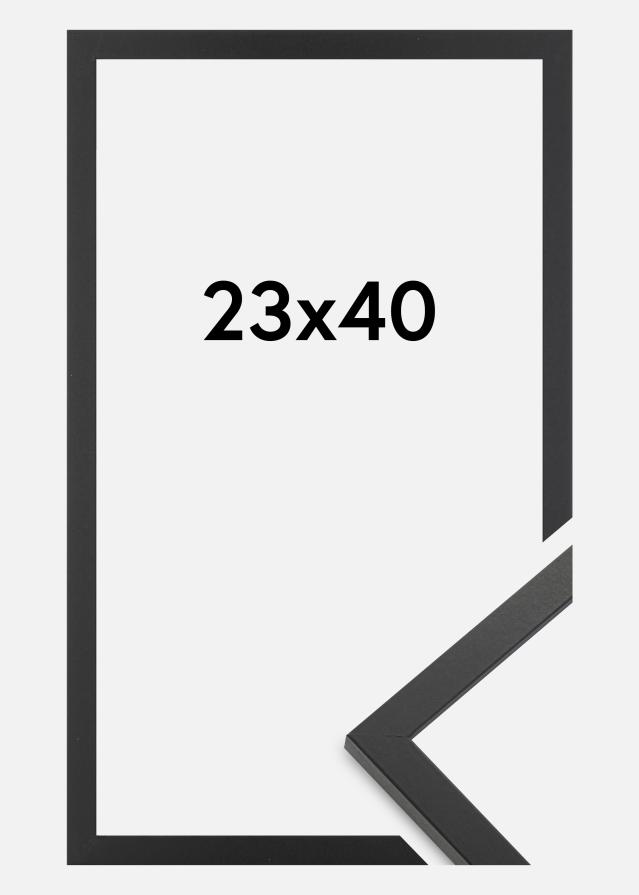 Πλαίσιο Trendy Ακρυλικό γυαλί Μαύρος 23x40 cm