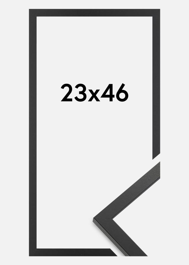 Πλαίσιο Trendy Ακρυλικό γυαλί Μαύρος 23x46 cm