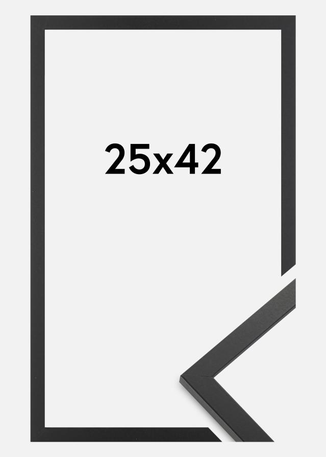 Πλαίσιο Trendy Ακρυλικό γυαλί Μαύρος 25x42 cm