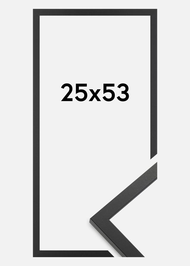 Πλαίσιο Trendy Ακρυλικό γυαλί Μαύρος 25x53 cm