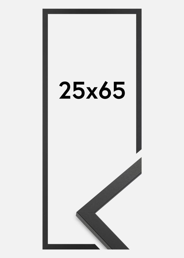 Πλαίσιο Trendy Ακρυλικό γυαλί Μαύρος 25x65 cm