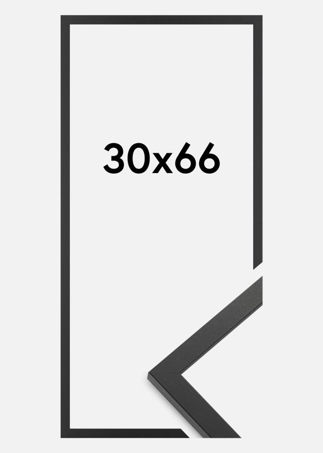 Πλαίσιο Trendy Ακρυλικό γυαλί Μαύρος 30x66 cm