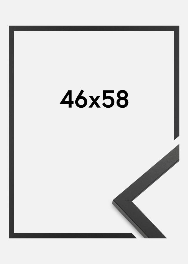 Πλαίσιο Trendy Ακρυλικό γυαλί Μαύρος 46x58 cm
