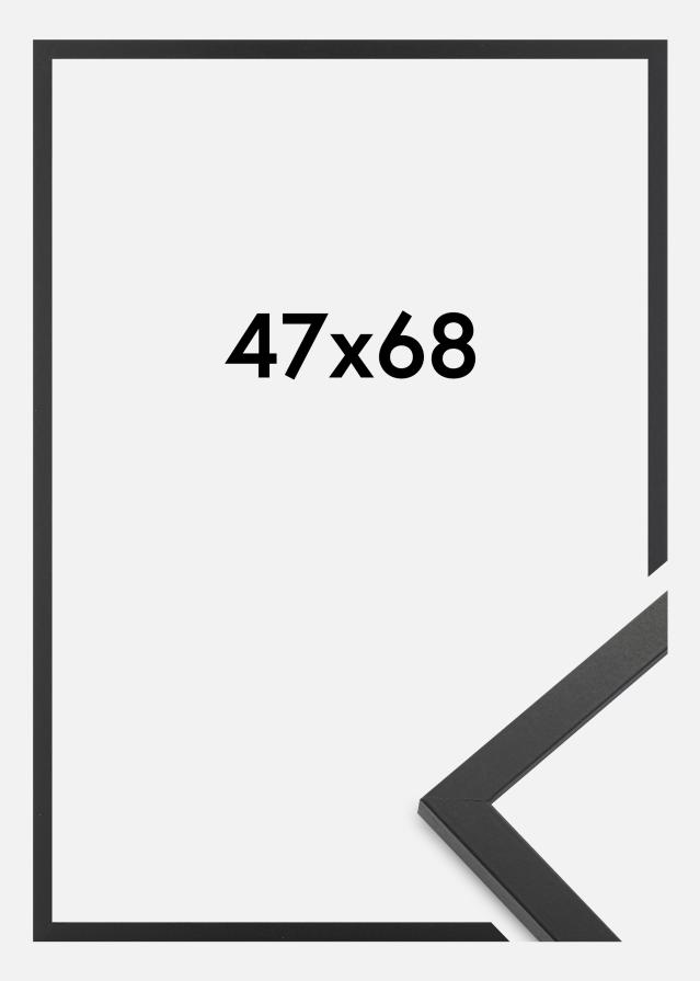 Πλαίσιο Trendy Ακρυλικό γυαλί Μαύρος 47x68 cm