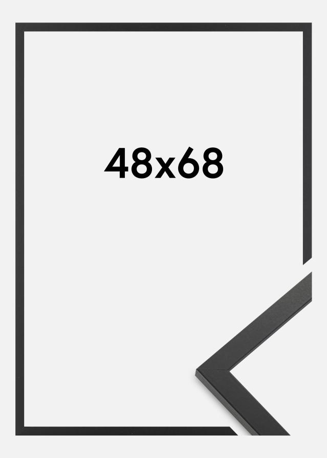 Πλαίσιο Trendy Ακρυλικό γυαλί Μαύρος 48x68 cm