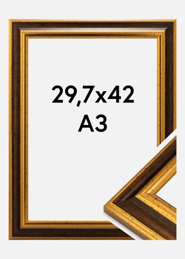 Πλαίσιο Aberystwyth Ακρυλικό γυαλί Χρυσός 29.7x42 cm (A3)