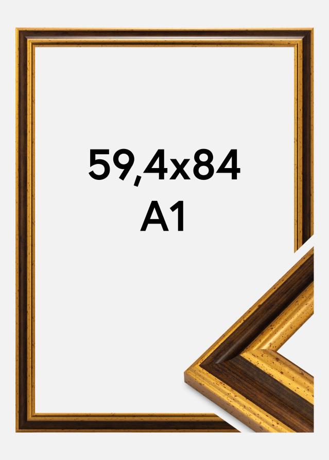Πλαίσιο Aberystwyth Ακρυλικό γυαλί Χρυσός 59,4x84,1 cm (A1)