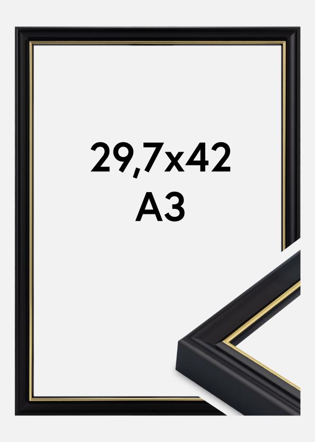 Πλαίσιο Canterbury Ακρυλικό γυαλί Μαύρο 29.7x42 cm (A3)