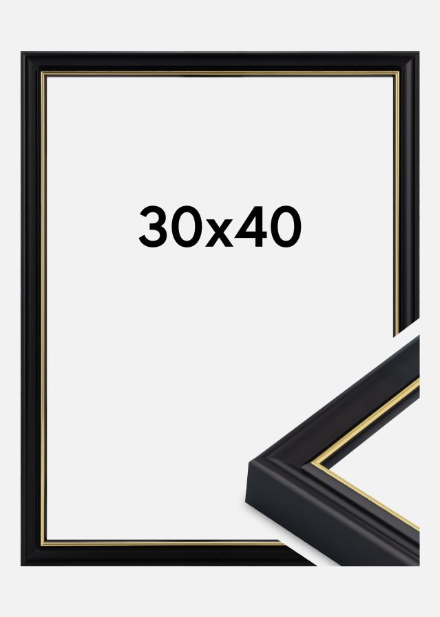 Πλαίσιο Canterbury Ακρυλικό γυαλί Μαύρο 30x40 cm
