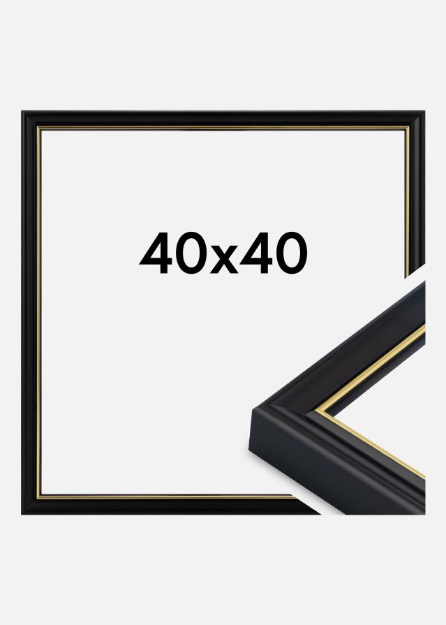Πλαίσιο Canterbury Ακρυλικό γυαλί Μαύρο 40x40 cm