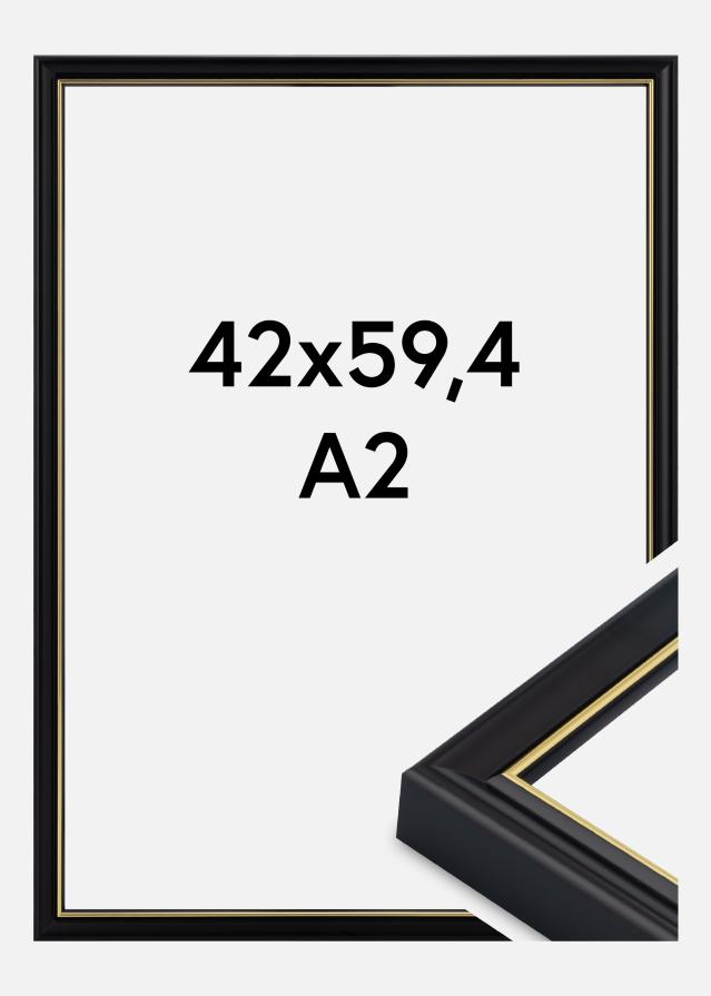 Πλαίσιο Canterbury Ακρυλικό γυαλί Μαύρο 42x59.4 cm (A2)