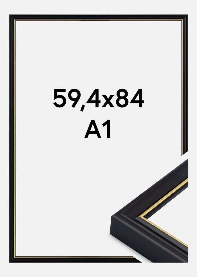 Πλαίσιο Canterbury Ακρυλικό γυαλί Μαύρο 59,4x84,1 cm (A1)