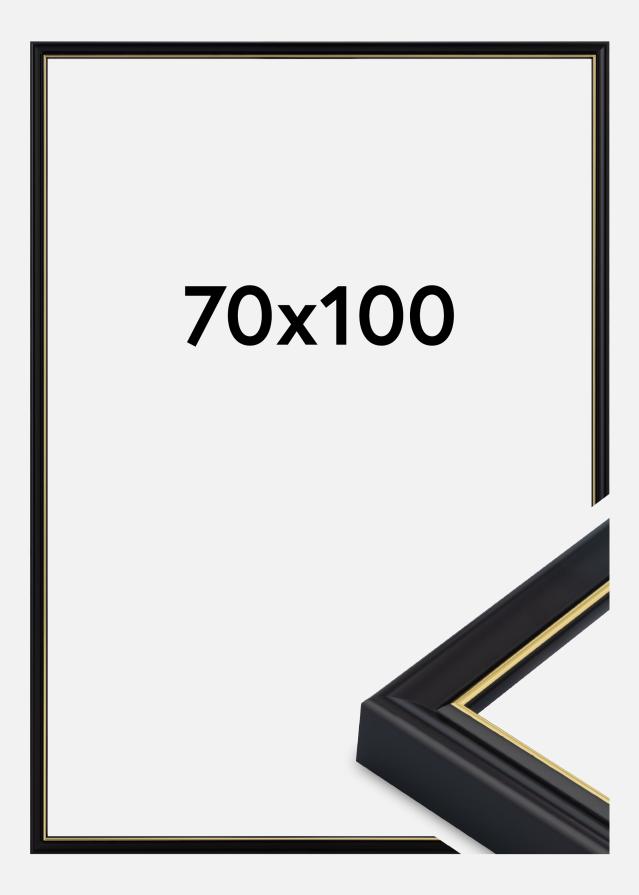 Πλαίσιο Canterbury Ακρυλικό γυαλί Μαύρο 70x100 cm