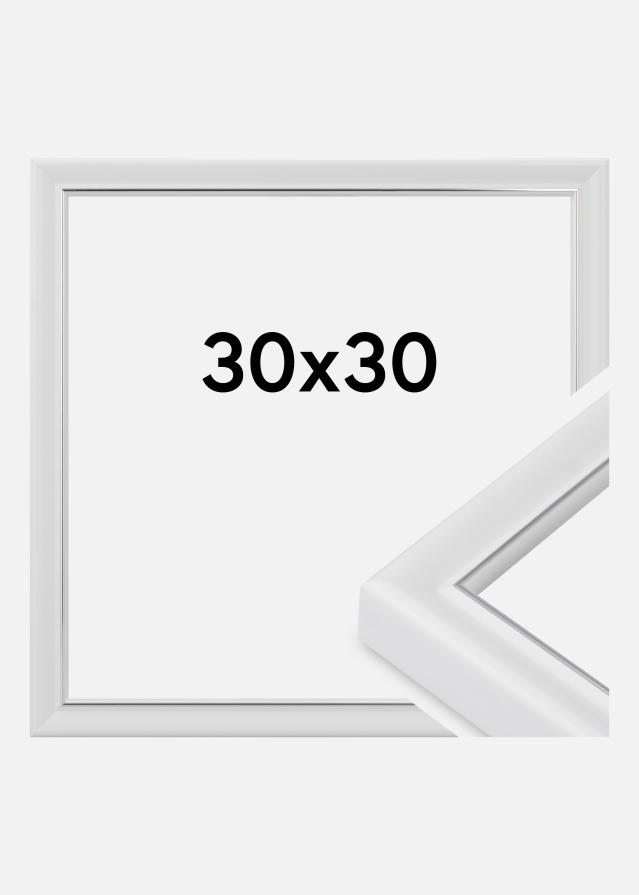 Πλαίσιο Canterbury Ακρυλικό γυαλί Λευκό 30x30 cm