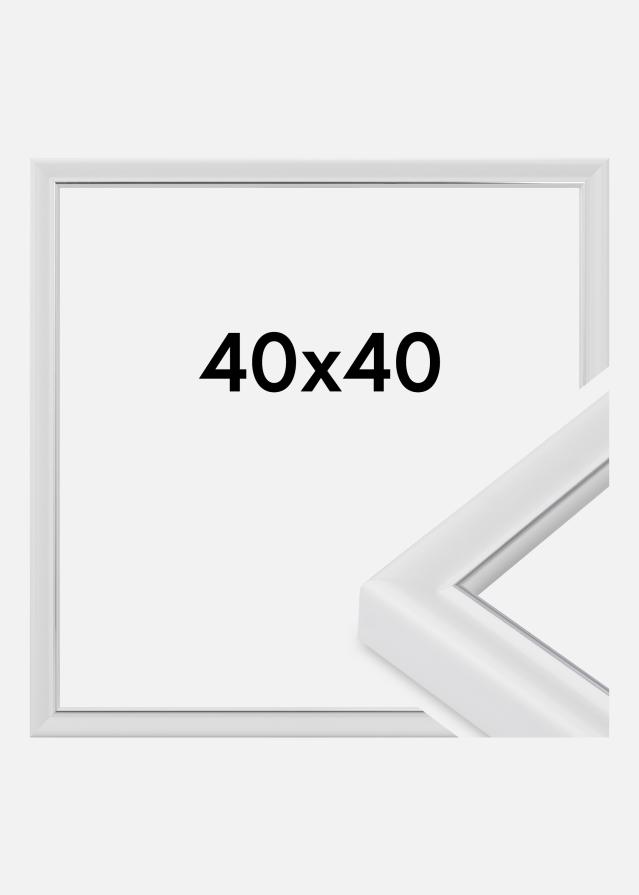 Πλαίσιο Canterbury Ακρυλικό γυαλί Λευκό 40x40 cm
