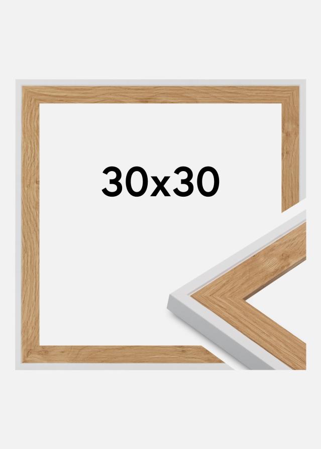 Πλαίσιο Clearline Ακρυλικό γυαλί Λευκό 30x30 cm