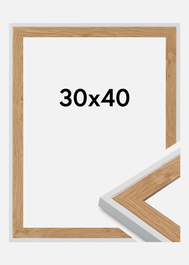 Πλαίσιο Clearline Ακρυλικό γυαλί Λευκό 30x40 cm