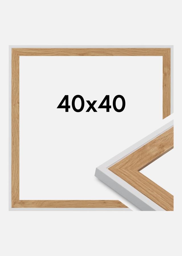 Πλαίσιο Clearline Ακρυλικό γυαλί Λευκό 40x40 cm